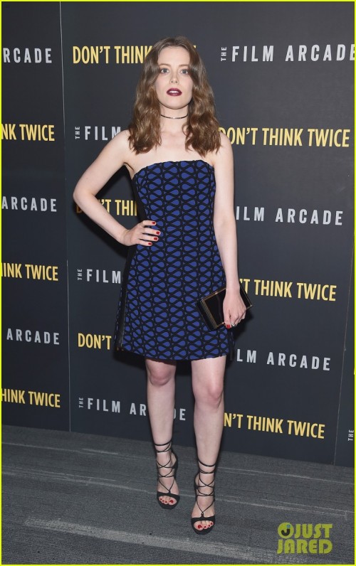 NEW YORK, NY - JULY 20:  Actress Gillian Jacobs attends the "Don't Think Twice" New York Premiere at