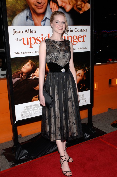 Actress EVAN RACHEL WOOD at the Los Angeles premiere of her new movie Upside of Anger.March 3, 2005;