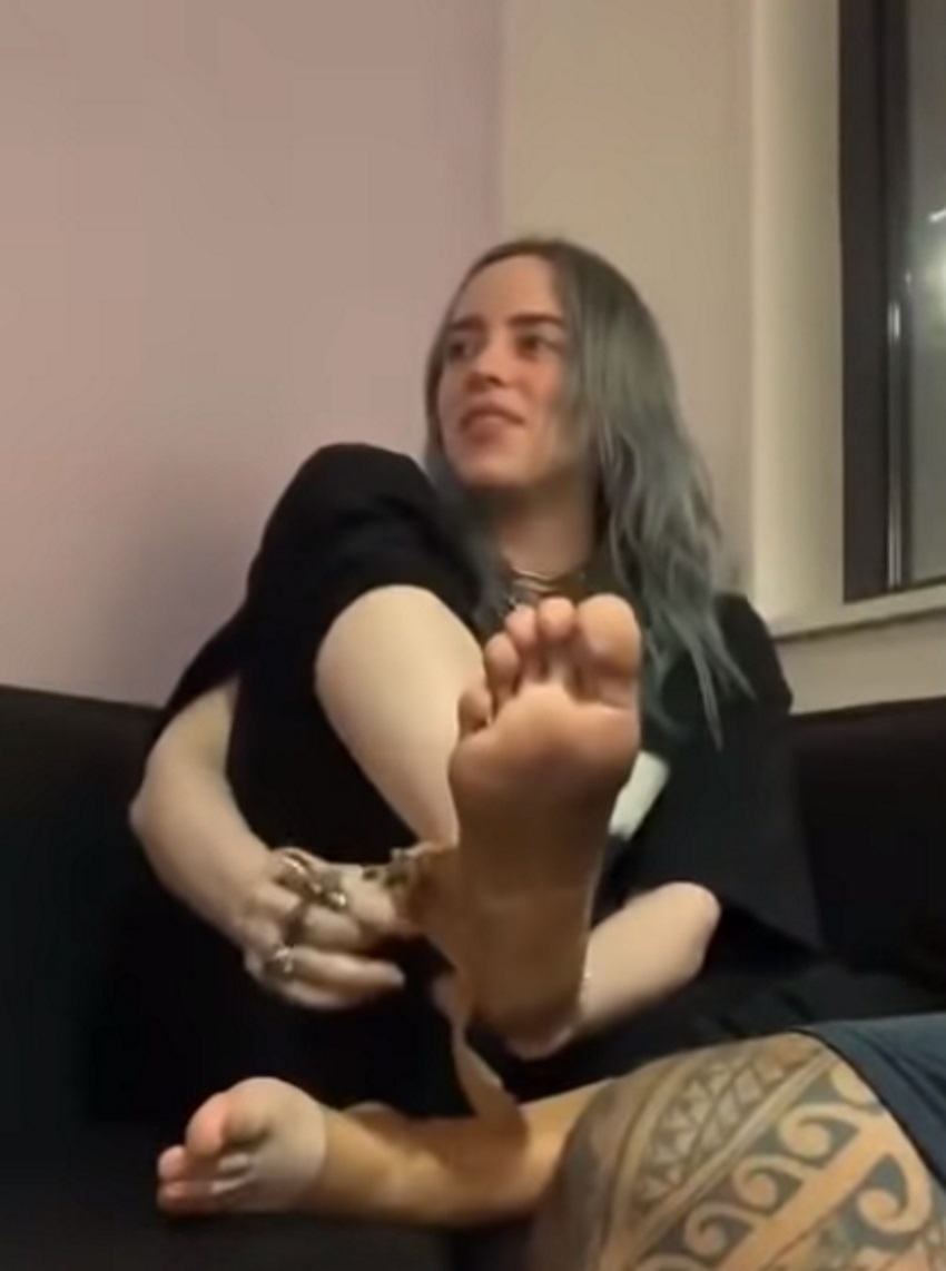 Billie eilish foot fetish